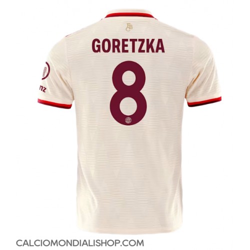 Maglie da calcio Bayern Munich Leon Goretzka #8 Terza Maglia 2024-25 Manica Corta